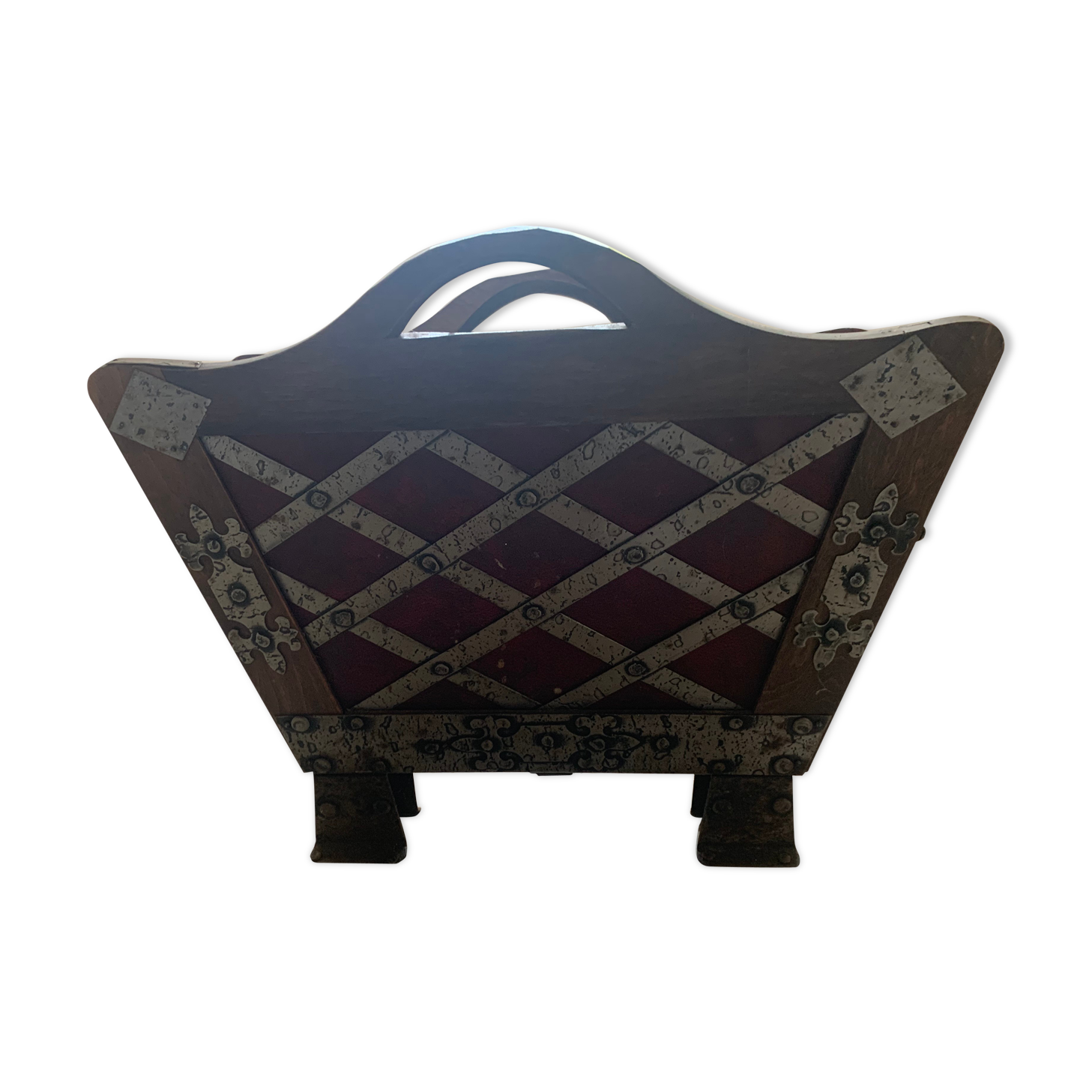 Vintage magazine door