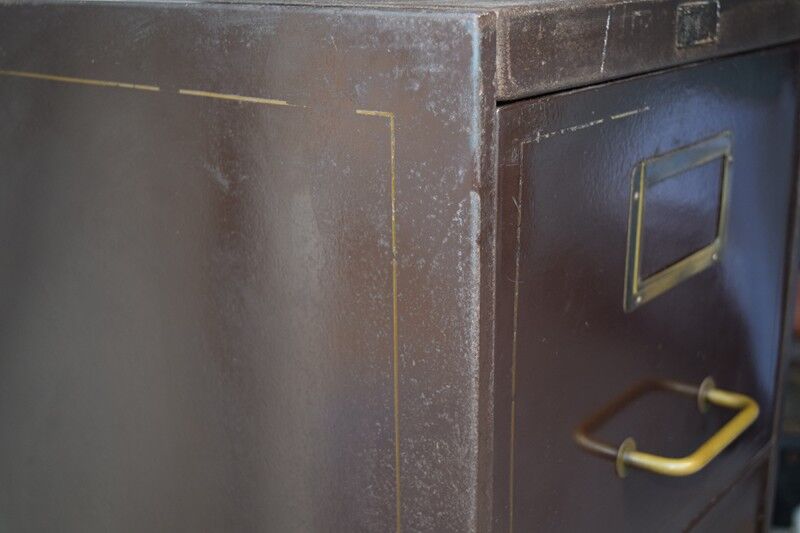 4 drawers of the 50s/60s metal furniture