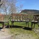 Baumann salon, armchair, bench and bistro chair