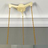 Green cast iron cascading chandelier