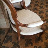 Fauteuils cabriolet style louis xv