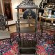 Napoleon III music or sheet music cabinet in blackened wood