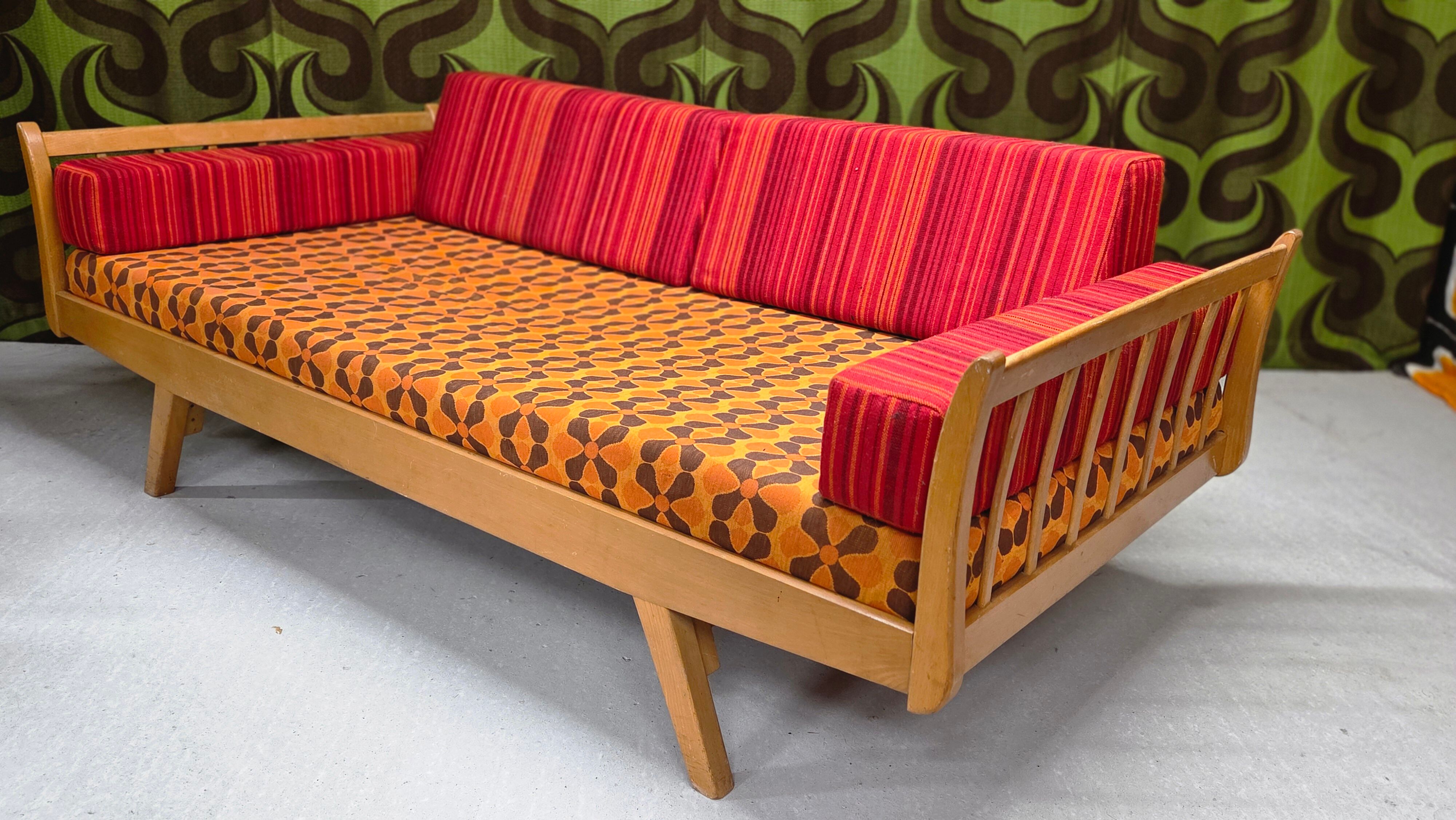 Daybed méridienne vintage 1970