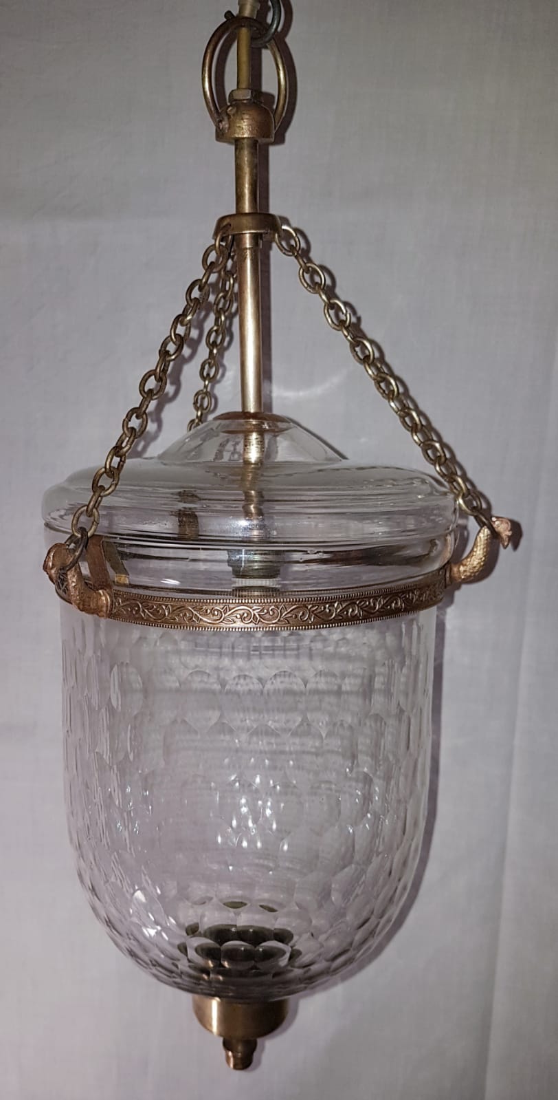 Empire-style hot air balloon chandelier