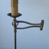 Floor lamp with articulated arm