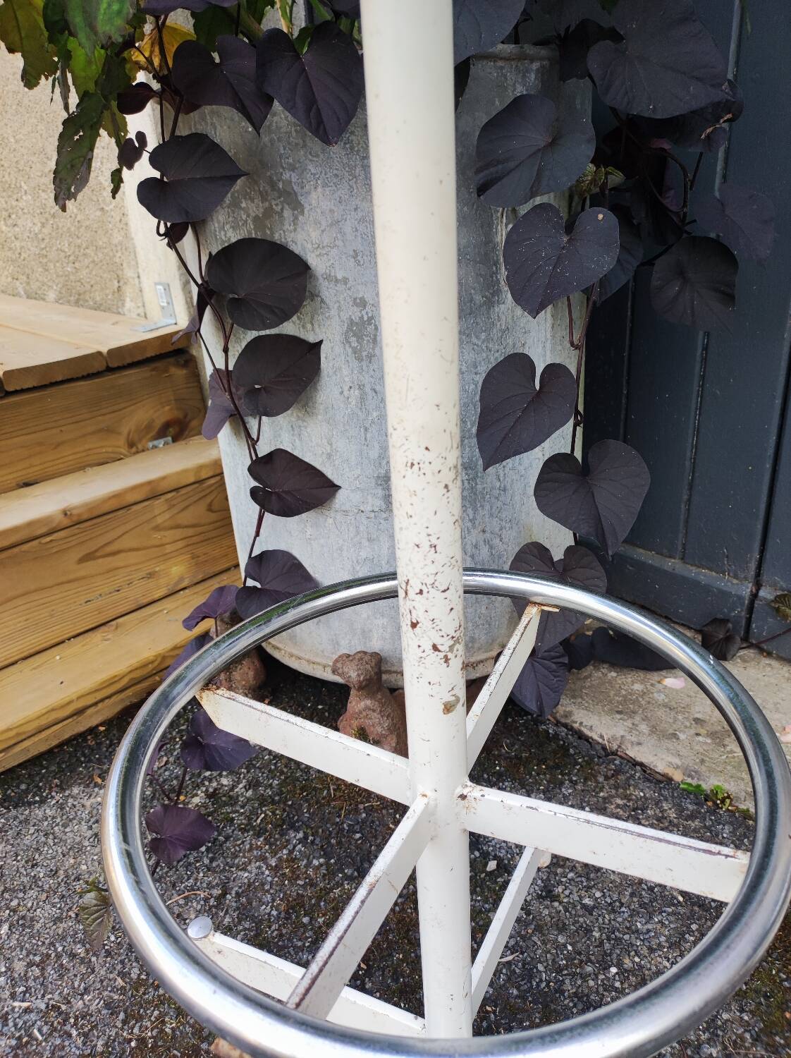 Two beautiful vintage bar stools