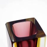 Vase Sommerso en verre de Murano