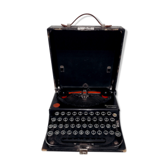 Machine à écrire portable Remington années 30