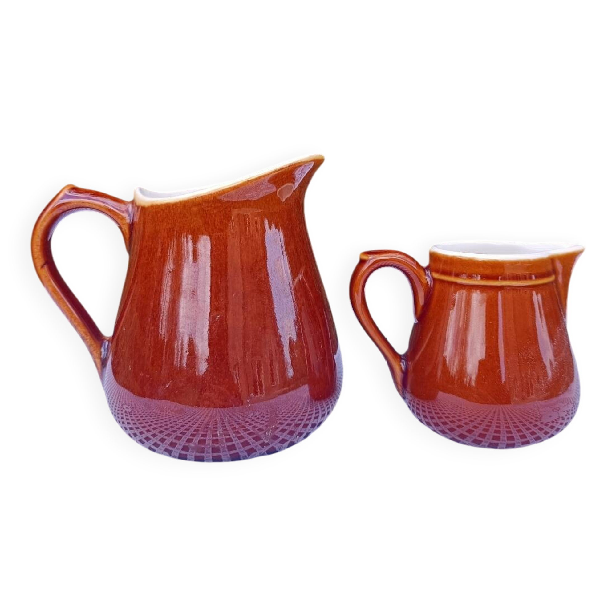 Retro ceramic milk jugs 💐