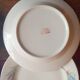 Serie de 6 assiettes a desserts en porcelaine