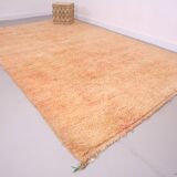Vintage Moroccan Rug 215 x 336 cm - Handmade Moroccan Rug - Old Berber Rug