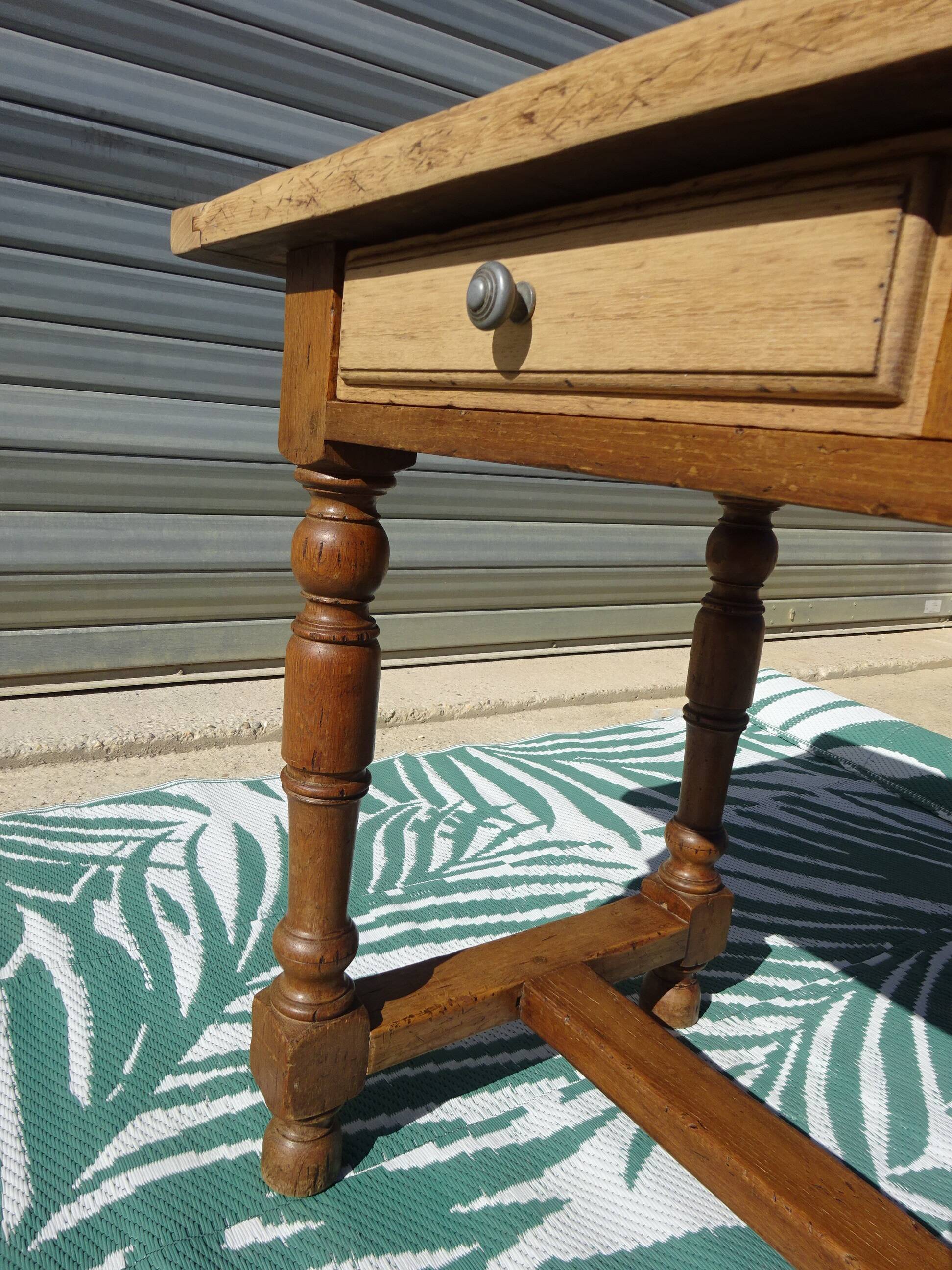 table/desk made of solid oak