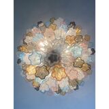 Contemporary murano glass chandelier