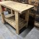 Wooden workbench