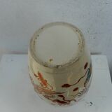 Vase in earthenware, Japanese décor