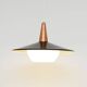 Glass Vintage lamp, Denmark 1960s