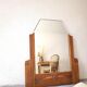 Vintage Art Deco Oak Mirror – 1920s/1930s