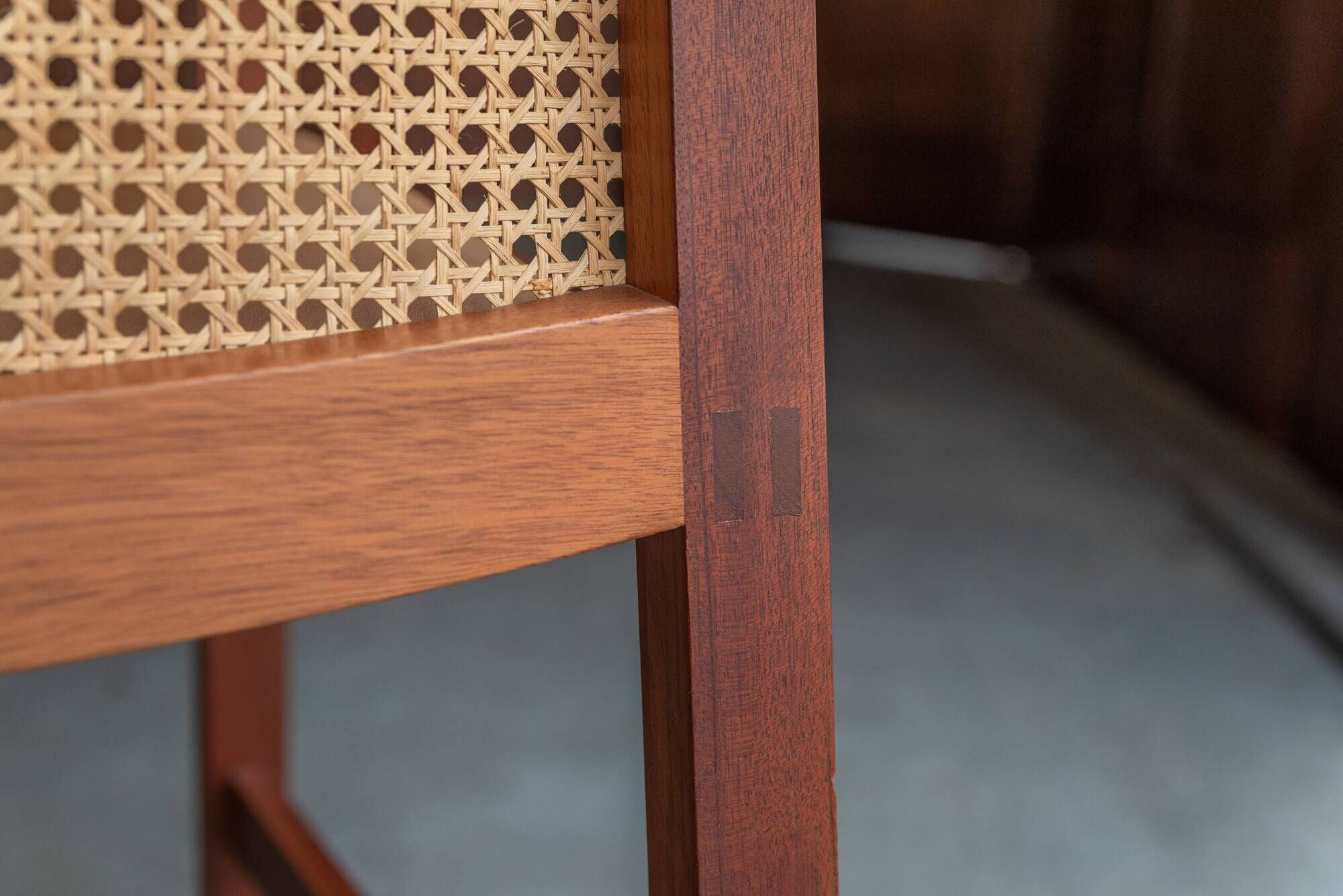 Set of 8 'King series' dining chairs by Rud Thygesen & Johnny Sørensen