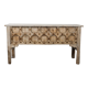 Console en bois sculpté