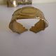 Six rounds of brass towel in their original box 1960  Art Deco