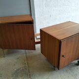 Large Scandinavian bookcase "simat"