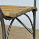 Banc de jardin, années 40