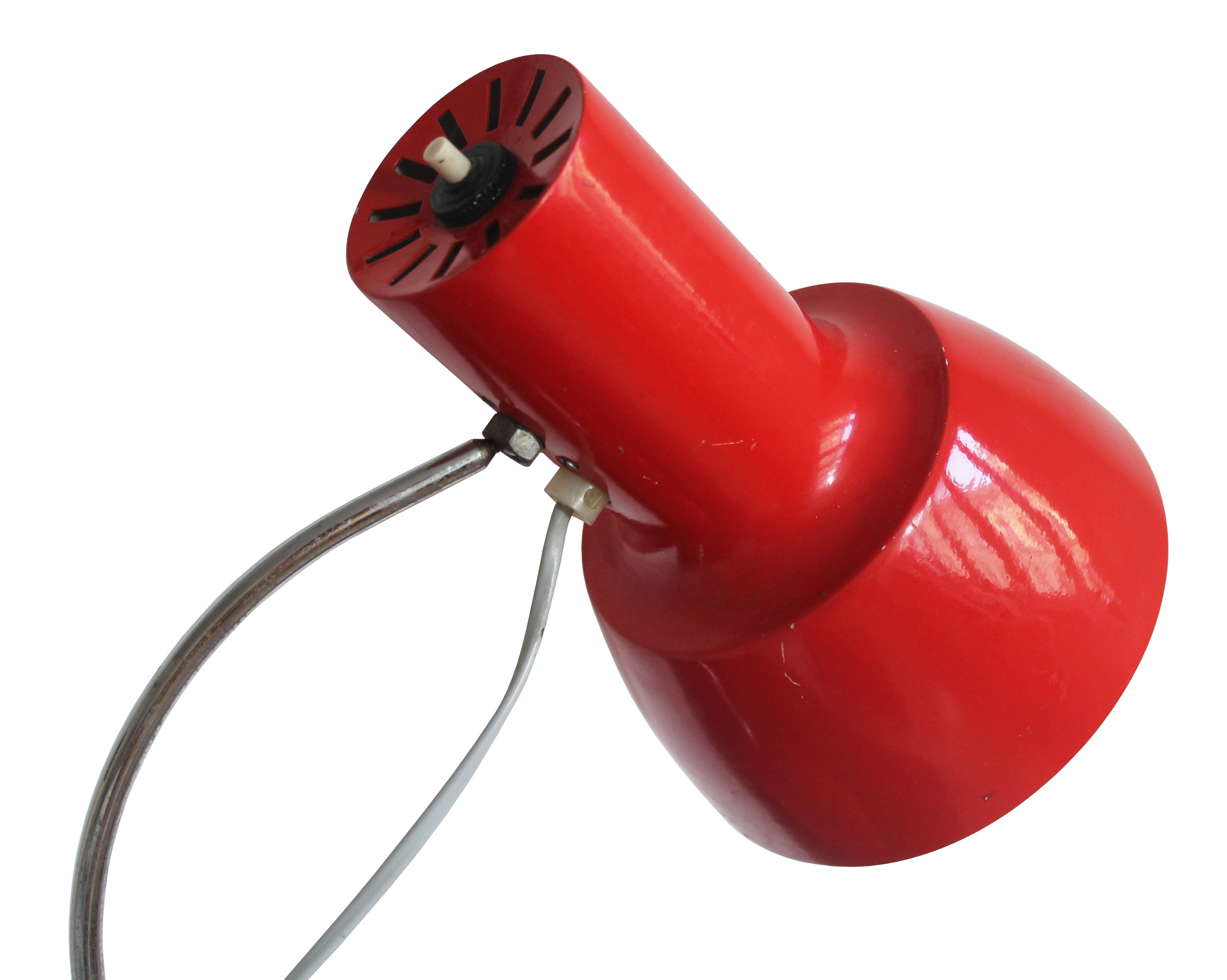 1960's Mid Century Desk Lamp by Josef Hurka