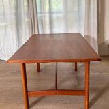table basse en teck, Danemark années 60
