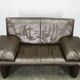 Jori Belgian Full Grain Leather Freestanding Two-Seat Sofa, 1990s