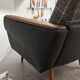 Pair of club armchairs