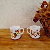 Set of 2 mugs Arcopal model apples