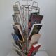 Vintage metal turnstile display