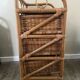 Meuble rotin vintage
