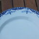 Plat rond ancien Gien service Menton