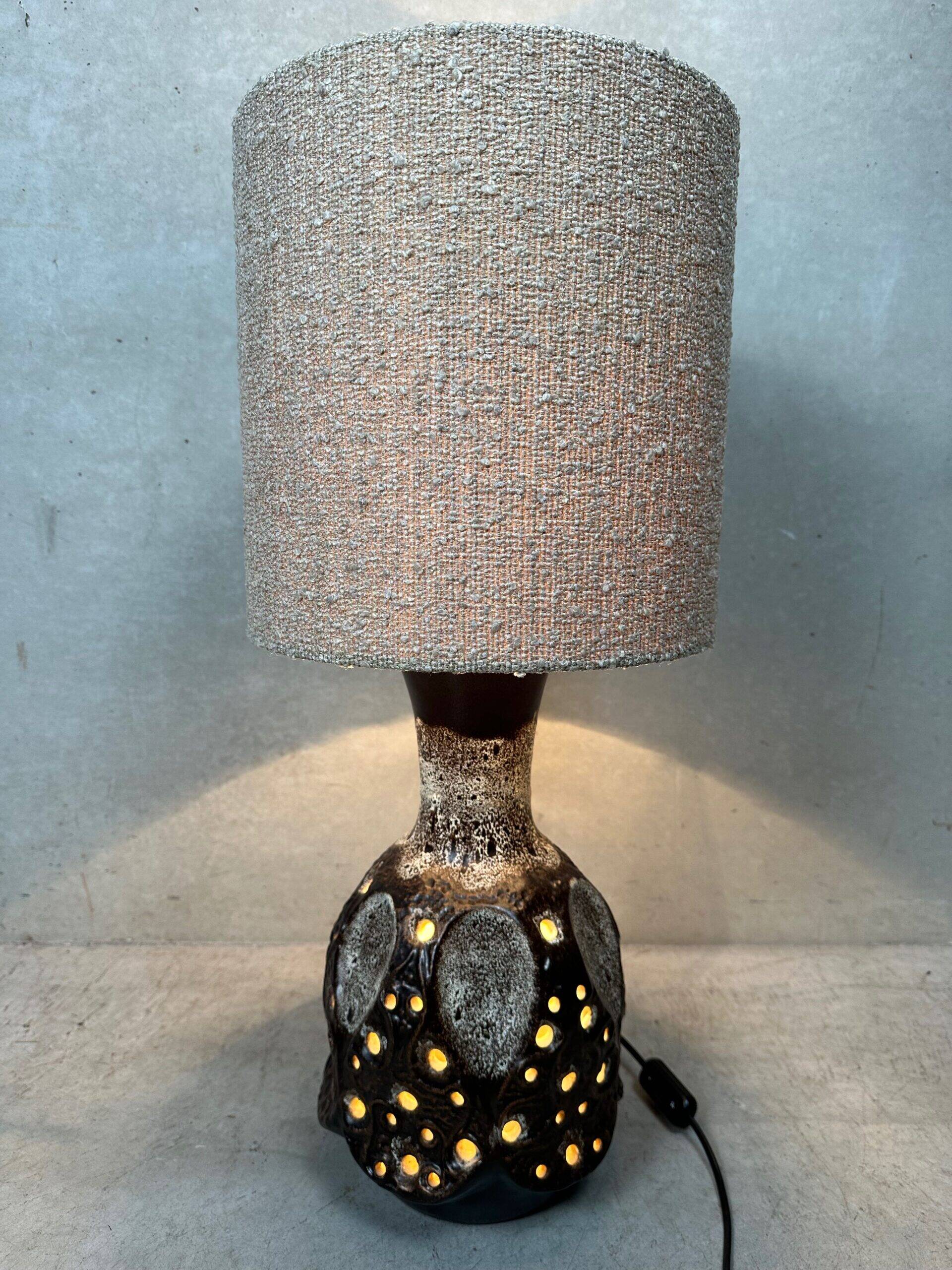 Vintage Fat Lava table lamp – ceramic