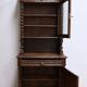 Narrow Oak Display Cabinet, Louis XIII style – Late 19th century