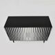 Vintage Sideboard with Hand-Painted Op-Art Pattern, 1970s.