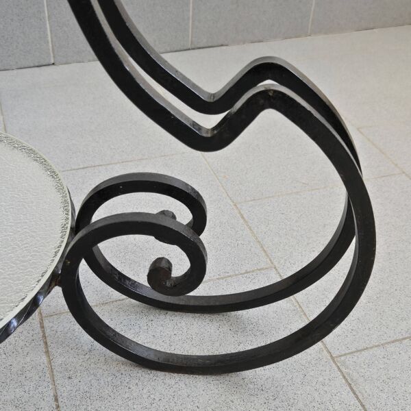 Table d'appoint guéridon vintage 1950