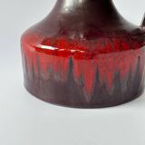 Enameled ceramic pitcher