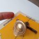 Vintage furniture knob in Louis XVI style, gilded with fine gold.
