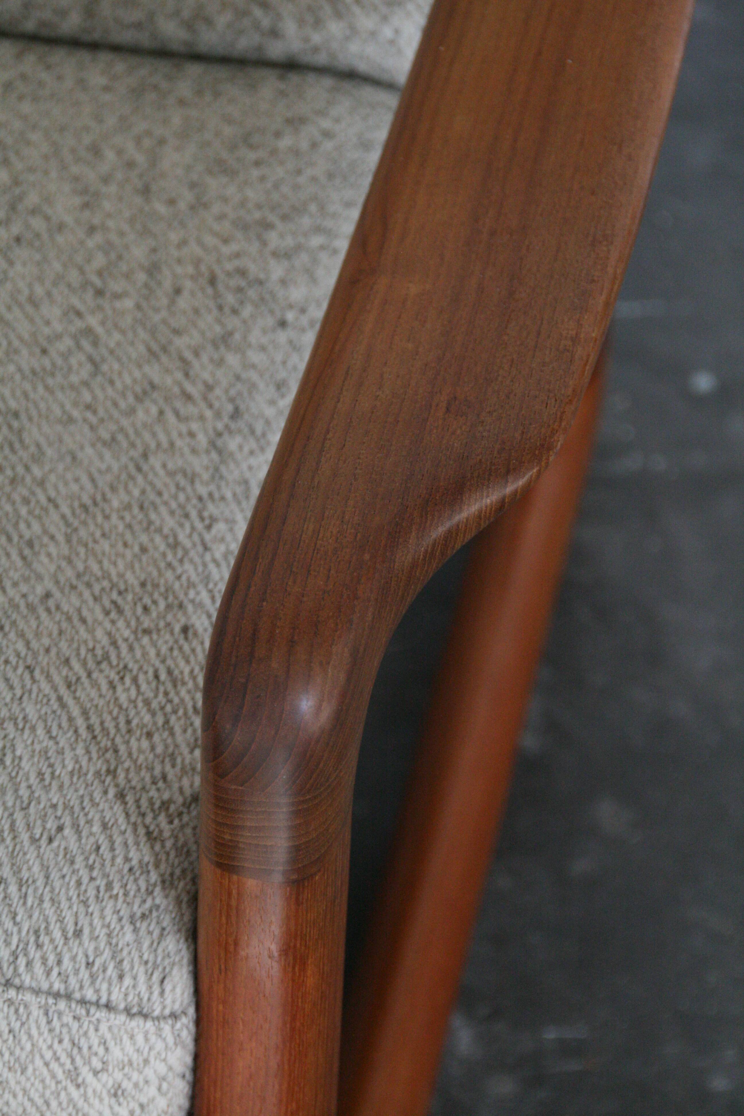 Chaise vintage en teck de Komfort Danemark