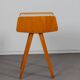 Paire de tables de nuit vintage, bois et formica, 1970