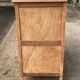 Commode style empire rénovée en chêne brut 4 tiroirs