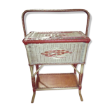 Rattan sewing bakset