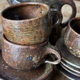 Stoneware tea set