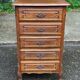 Vintage Louis XV oak commode from the 1930s.