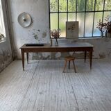 Oak farmhouse table