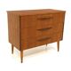 Scandinavian teak commode, Bröderna Gustavssons, Markaryd, Sweden, 1960