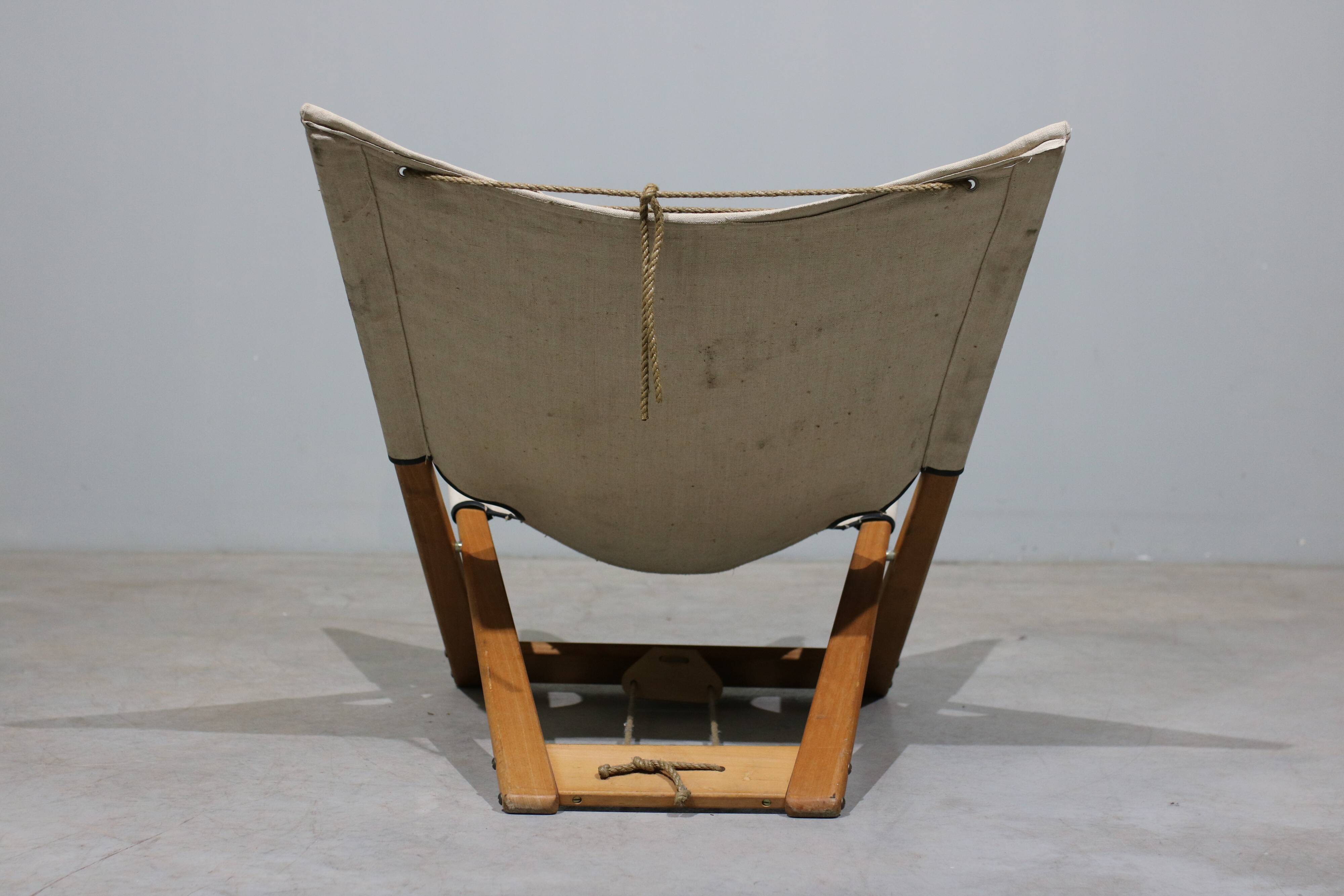 Fauteuil lounge vintage Hyllinge Mobler Safari