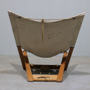 Fauteuil lounge vintage Hyllinge Mobler Safari